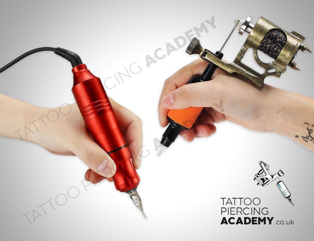 Tattoo Machines: Rotary VS Coil Tattoo Machines - Tattoo Piercing Academy -  Tattoo Courses - Piercing Courses - Tattoo Apprenticeships